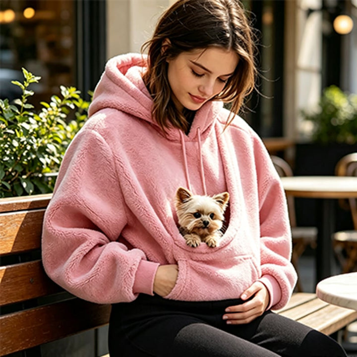Rendall - Sweat À Capuche À Manches Longues Avec Poche Pour Animal De Compagnie